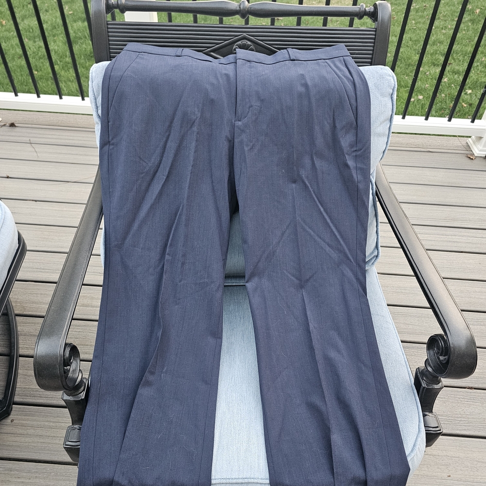 Banana Republic Blue Pink Grey Trousers Slacks